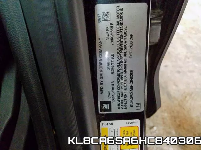 KL8CA6SA6HC840306 фото 2
