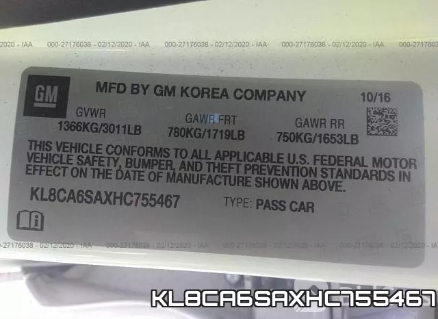KL8CA6SAXHC755467 фото 10