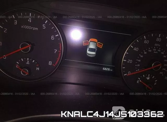 KNALC4J14J5103362 фото 8