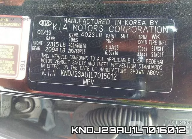 KNDJ23AU1L7016012 фото 10
