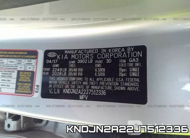 KNDJN2A22J7512336 фото 10