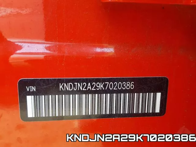 KNDJN2A29K7020386 фото 2
