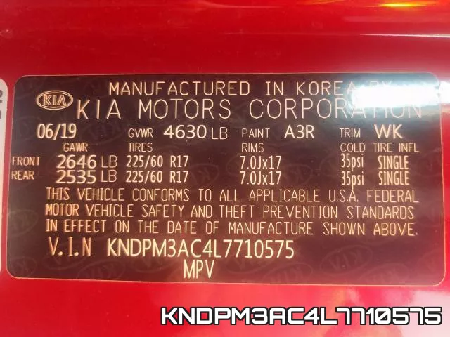 KNDPM3AC4L7710575 фото 2