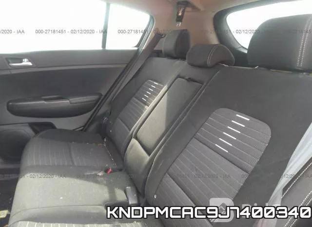 KNDPMCAC9J7400340 фото 9