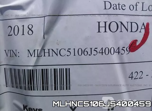MLHNC5106J5400459 фото 2