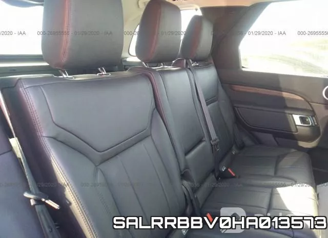 SALRRBBV0HA013573 фото 9