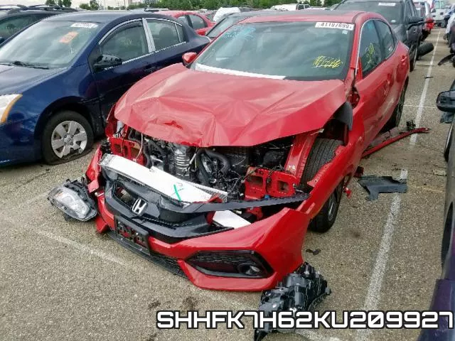 SHHFK7H62KU209927 фото 3