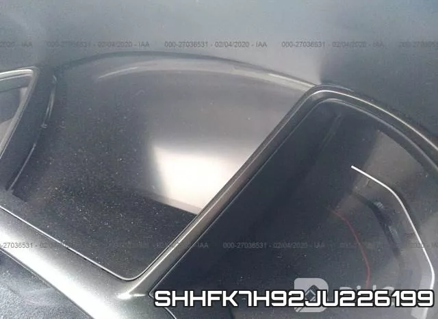 SHHFK7H92JU226199 фото 8