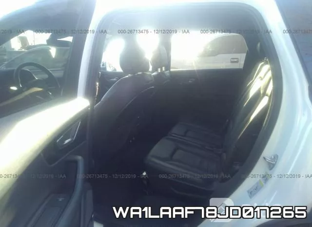 WA1LAAF78JD017265 фото 9