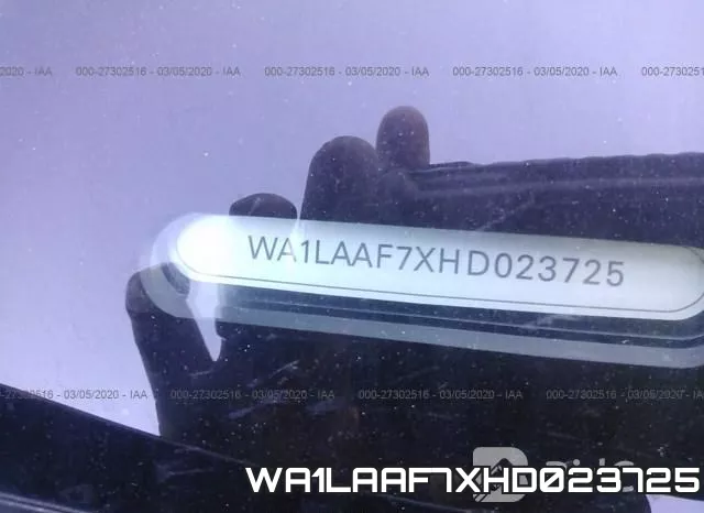 WA1LAAF7XHD023725 фото 10