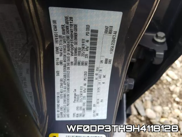 WF0DP3TH9H4118128 фото 2