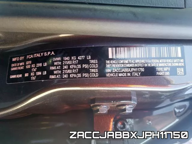 ZACCJABBXJPH11750 фото 2