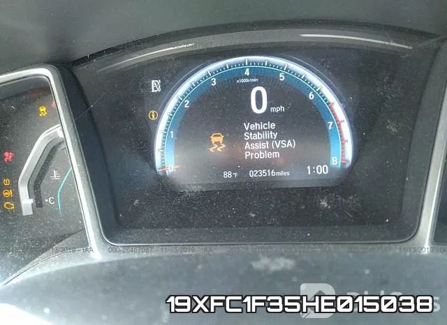 19XFC1F35HE015038 фото 8
