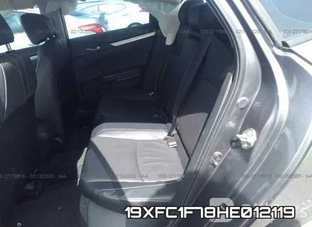 19XFC1F78HE012119 фото 9