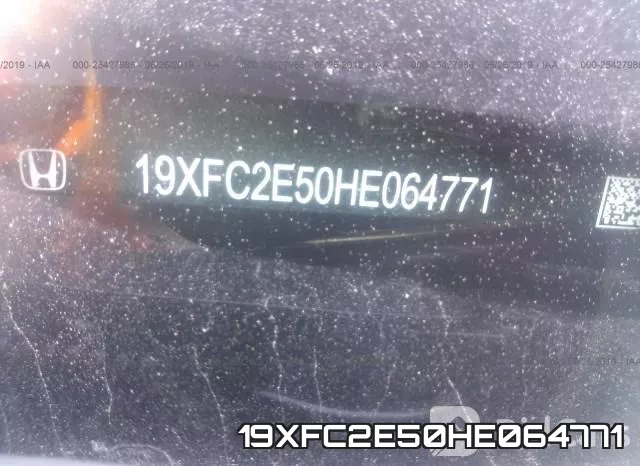 19XFC2E50HE064771 фото 10