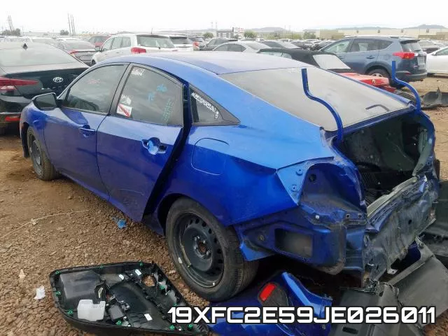 19XFC2E59JE026011 фото 4