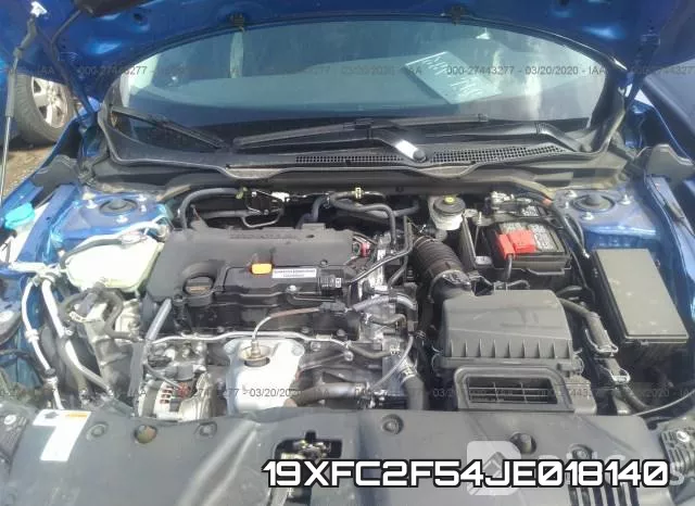 19XFC2F54JE018140 фото 2