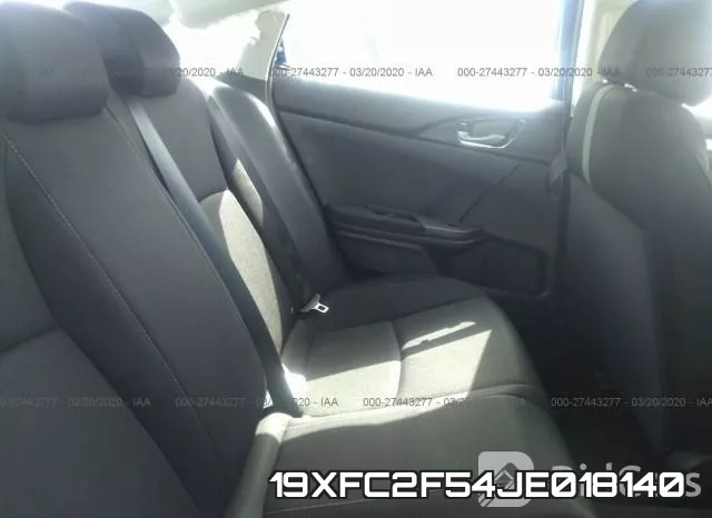 19XFC2F54JE018140 фото 9
