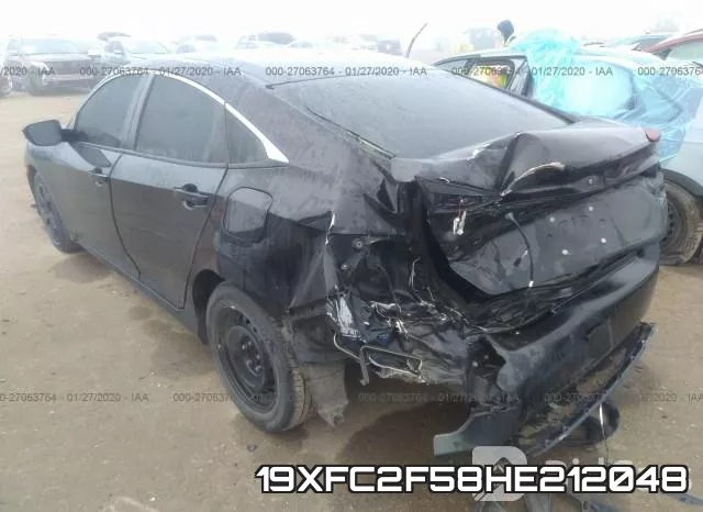 19XFC2F58HE212048 фото 4