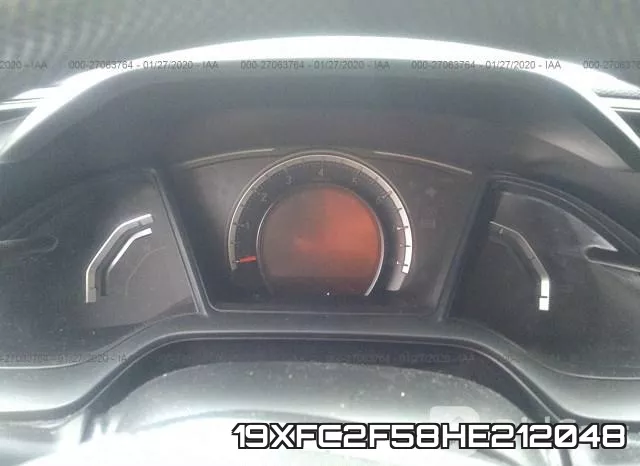 19XFC2F58HE212048 фото 8