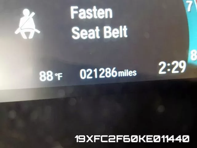 19XFC2F60KE011440 фото 9
