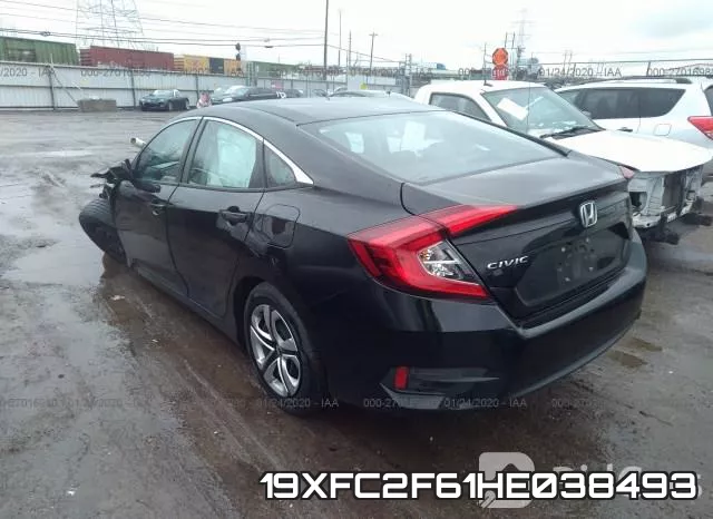 19XFC2F61HE038493 фото 4