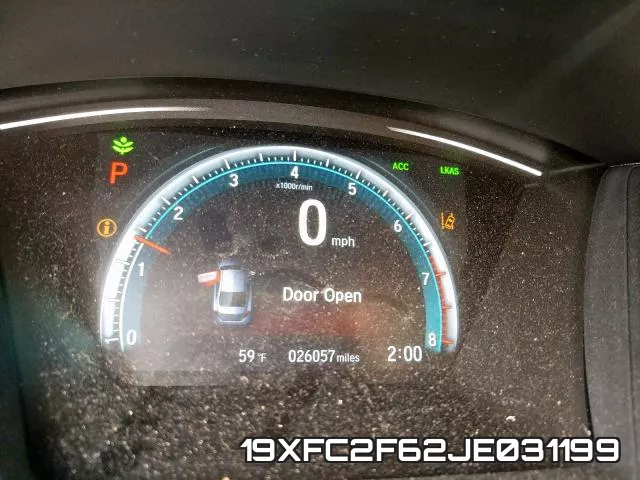19XFC2F62JE031199 фото 9