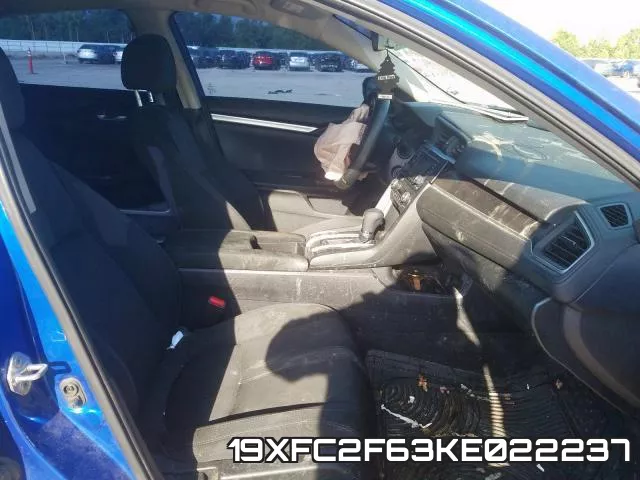 19XFC2F63KE022237 фото 6
