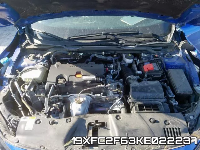 19XFC2F63KE022237 фото 8
