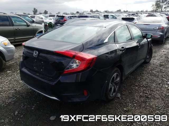 19XFC2F65KE200598 фото 5