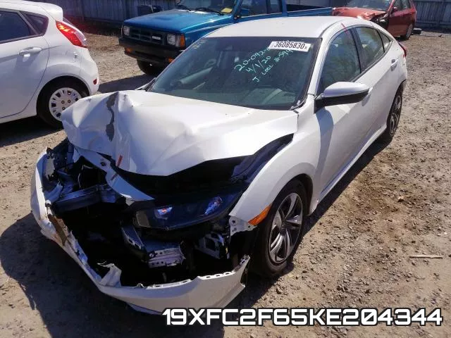 19XFC2F65KE204344 фото 3
