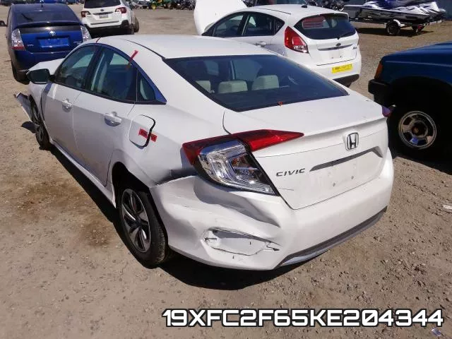 19XFC2F65KE204344 фото 4