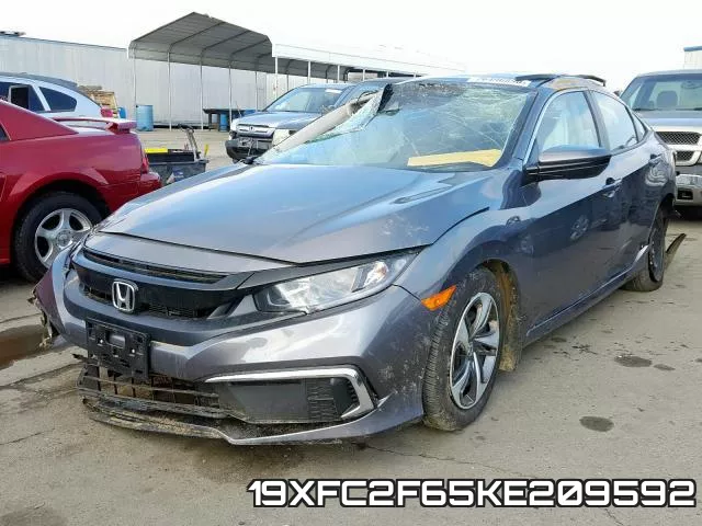 19XFC2F65KE209592 фото 3