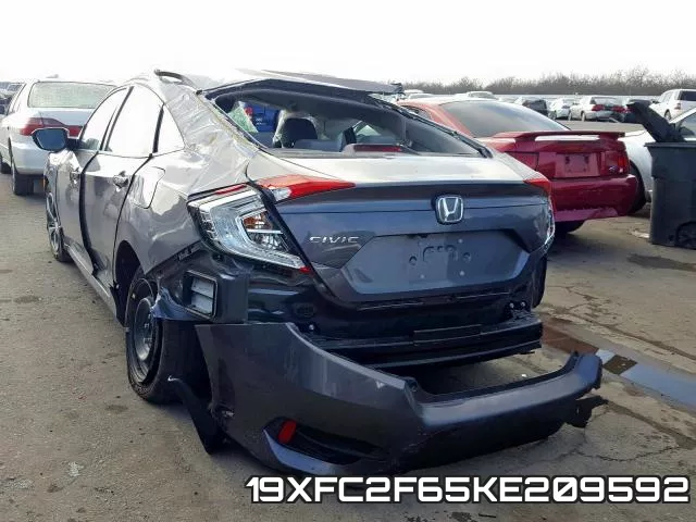 19XFC2F65KE209592 фото 4