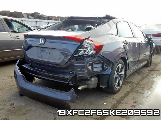 19XFC2F65KE209592 фото 5