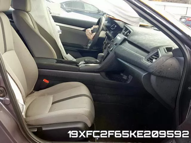 19XFC2F65KE209592 фото 6