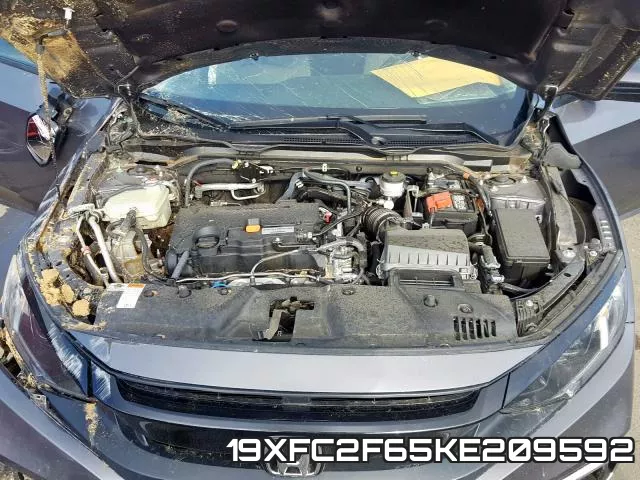 19XFC2F65KE209592 фото 8