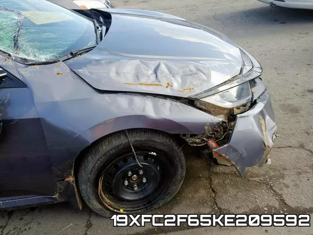 19XFC2F65KE209592 фото 10