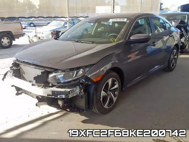 19XFC2F68KE200742 фото 3