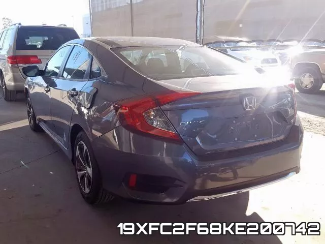 19XFC2F68KE200742 фото 4