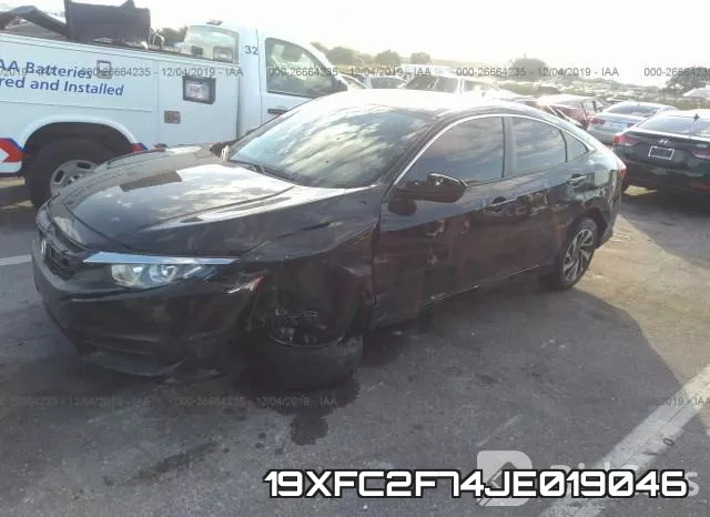 19XFC2F74JE019046 фото 3