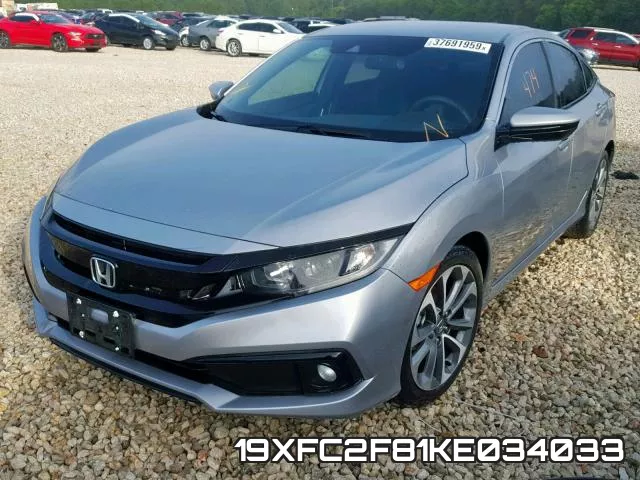 19XFC2F81KE034033 фото 3