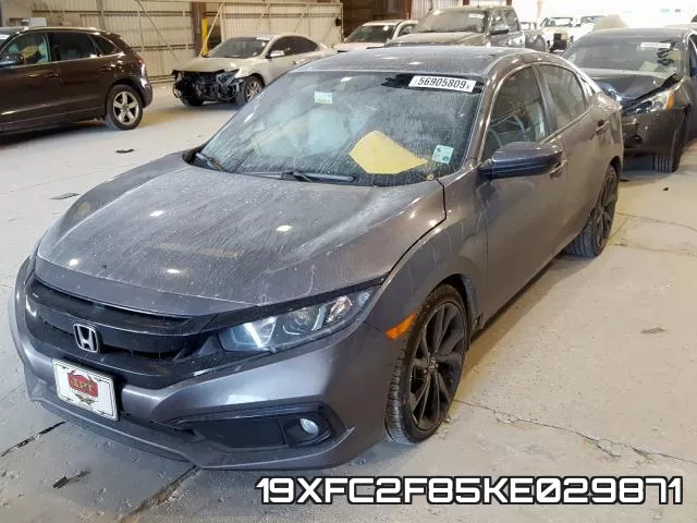19XFC2F85KE029871 фото 3
