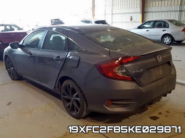 19XFC2F85KE029871 фото 4