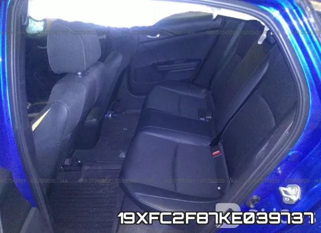19XFC2F87KE039737 фото 9