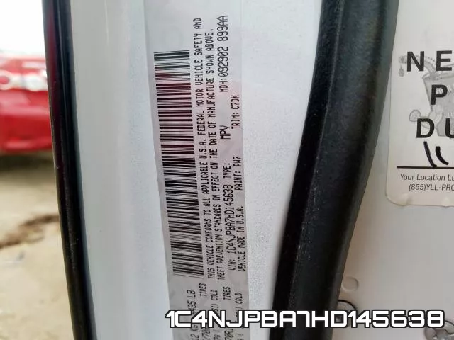 1C4NJPBA7HD145638 фото 2