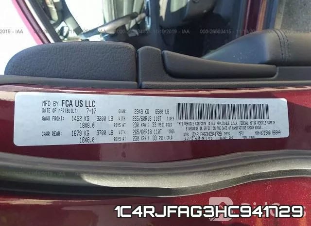 1C4RJFAG3HC941729 фото 10