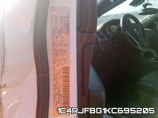 1C4RJFBG1KC695205 фото 2