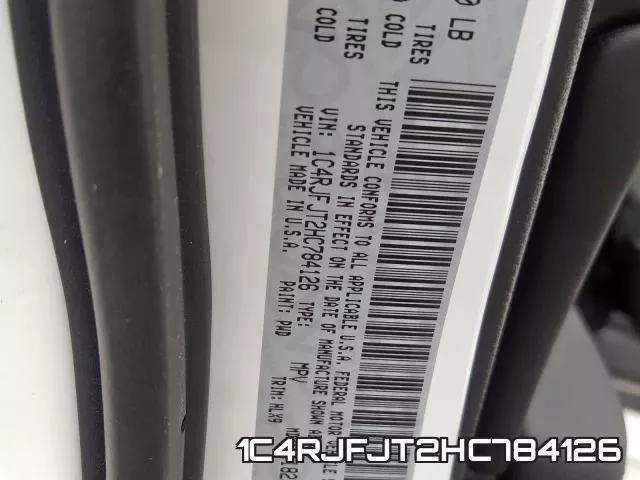 1C4RJFJT2HC784126 фото 2