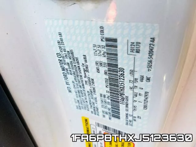 1FA6P8THXJ5123630 фото 2
